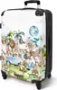 NoBoringSuitcases.com® Großer Koffer - Tiere - Landschaft - Produktbild-Vorschau 2