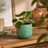 Mica Decorations Pflanzentopf - Keramik - weis glanzend / Produktbild-Vorschau 5