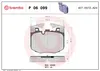 Jeu de garnitures de frein, frein à disque BREMBO P 06 099 Voir les images du produit 3