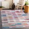 ANDRE 2295 Waschteppich Streifen Anti-Rutsch - rosa / blau Produktbild-Vorschau 5