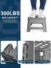 Tritthocker Klappbar Klapphocker Faltbar Höhe 23cm für Produktbild-Vorschau 2