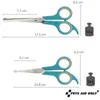 Fellschere abgerundet Augenschere Pfotenschere 17,5+14,8cm Produktbild-Vorschau 2