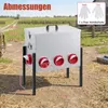 Automatyczny podajnik paszy dla kur, pojemność 22 kg, z 8 Podgląd zdjęcia produktu 3