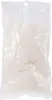 A clear plastic bag filled with white, granular material, likely artificial snow. Voir les images du produit