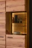 Vitrine HARPER MAIHAR BHT 90x206x38 cm braun Glasschrank Produktbild-Vorschau 7