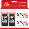 INKFIND 576XL Tintenpatrone kompatibel mit Canon576 Canon Produktbild-Vorschau 1