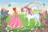 Muralo XXL samolepicí PRINCESS jednorožec pohádka (š) 254 Náhled obrázku produktu 2