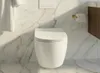 BADLAND WC-Toilette Virvel: Schüssel Weiß mit Klosettsitz Produktbild-Vorschau 3