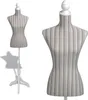 vidaXL Damenbüste Schneiderpuppe Büste Torso Mannequin Produktbild-Vorschau 8