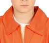 Dieb Orangener Sträfling Kostüm Halloween Kinder Einteiler Produktbild-Vorschau 3