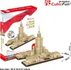 Puzzle 3D Cubic Fun Palazzo della Cultura e della Scienza Anteprima dell’immagine prodotto 5