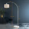 MONZANA® Bogenlampe Stoffschirm Marmorfuß 150-175 cm Produktbild-Vorschau 7