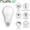 LUMILED A95 E27 LED žiarovky, 3 kusy 24W (nahrádza 200W) Náhľad obrázku produktu 8