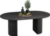 Esstisch Vicco Calero Schwarz 120-200 x 60 cm ausziehbar, Produktbild-Vorschau 6