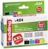 The image shows the retail packaging of an Edding multipack of HP ink cartridges. Náhľad obrázku produktu