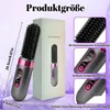 Kabellose Glättbürste für kurzes Haar, LED-Display, 4 Produktbild-Vorschau 6