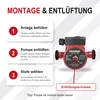 AVANSA 25-4/180 Circulatiepomp cv-pomp 230 V – DN25 11/2", Productafbeelding-voorbeeld 6