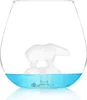 Eisbär Glas - Trinkglas mit Polarbär auf Eisscholle Produktbild-Vorschau 2