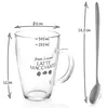com-four® 2 bicchieri da latte macchiato - Bicchieri da Anteprima dell’immagine prodotto 6
