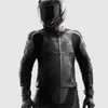 Rebelhorn Inferno Motorrad Lederjacke, schwarz, 54 Produktbild-Vorschau 3