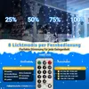 Bettizia 10M 720 LED Eisregen Eiszapfen Lichterkette mit 8 Produktbild-Vorschau 6