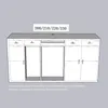 Bancone bar, bancone, bancone reception, bancone cassa, Anteprima dell’immagine prodotto 7