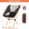 Campingstuhl Faltbar Strandstuhl Anglerstuhl Radreisen 900g Produktbild-Vorschau 7