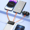 Dudao Capacious Powerbank With 3 Built-in Cables 20000Mah Voir les images du produit 13