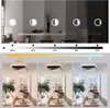 ZMH lampa sufitowa LED do salonu - ściemnialna 48CM czarna Podgląd zdjęcia produktu 3