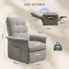 FLEXISPOT Elektryczny fotel relaksacyjny z funkcją leżenia Podgląd zdjęcia produktu 3