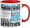 Parkour-Trainer Geschenk Kaffee-Tasse Geschenkidee für Produktbild-Vorschau 1
