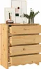 vidaXL Commode Drammen chêne 76,5 x 40 x 91 cm pin massif Voir les images du produit 3