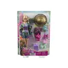 Mattel, Barbie Holiday Fun Blonde Puppe mit Zubehör, Bunt Produktbild-Vorschau 1