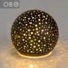 LED Deko-Kugel Schwarz 15cm mit Timer 6h/18h - Glaskugel Produktbild-Vorschau 6