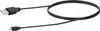 A black USB to micro-USB cable is shown against a white background. Produktbild-Vorschau