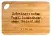 Mr. & Mrs. Panda Frühstücksbrettchen Spruch Schwiegersohn Produktbild-Vorschau 1