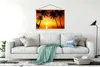 MuchoWow® Textilposter Palme - Sonnenuntergang - Strand - Produktbild-Vorschau 3