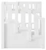 Stapelbed 90x200 cm voor 2 personen, laag model met Productafbeelding-voorbeeld 13