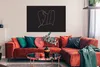 MuchoWow® Poster Linienkunst - Hand - Frauen 120x80 cm - Produktbild-Vorschau 2