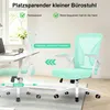 Bürostuhl ergonomisch mit Mesh-Rückenlehne, 90° klappbare Produktbild-Vorschau 7