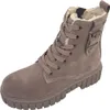 Lurchi LANIA-TEX Kinderschuhe Mädchen Schnürstiefel Beige Productafbeelding-voorbeeld 3