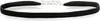 A black velvet choker necklace with a silver clasp is shown against a white background. Náhľad obrázku produktu