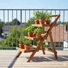Blumenleiter Blumentreppe mit 3 Etagen Produktbild-Vorschau 3