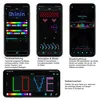 LED Party Brille  – BT App gesteuerte leuchtende DIY Produktbild-Vorschau 4
