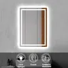 LED Badspiegel 50x70 cm Badezimmerspiegel mit Beleuchtung Produktbild-Vorschau 1