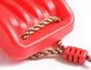 Altalena Bambini Rossa Giardino Sedile Ergonomico Corde Anteprima dell’immagine prodotto 9