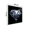 Plaque De Protection Des Vitres Pour Herd 50X52 Diamant Voir les images du produit 2