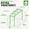 Folien Gewächshaus TOM GH-600 | 6 m² 200×200×300 cm (B×H×T) Produktbild-Vorschau 3