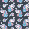MuchoWow® Mauspad Mousepad Mädchen - Einhorn - Lutscher Produktbild-Vorschau 1