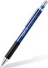 A blue mechanical pencil with a black grip and silver accents is shown against a white background. Náhled obrázku produktu